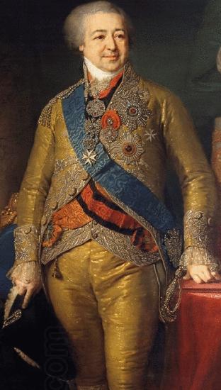 Vladimir Borovikovsky Portrait of Prince Kuropotkin